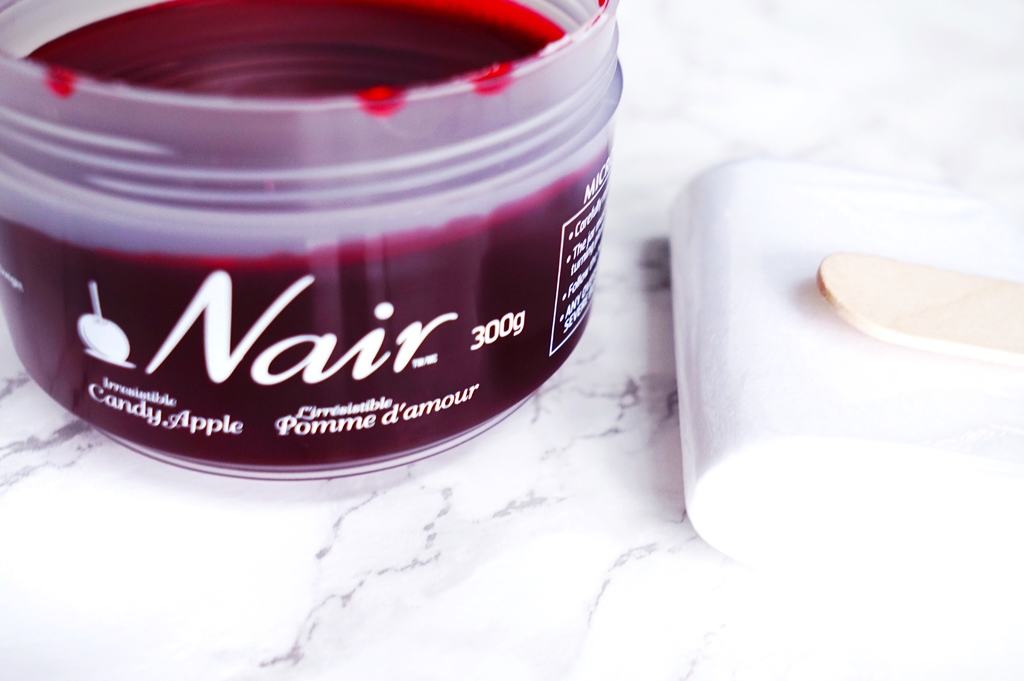 Nairs Sugar Wax review by the one and only Andrea Ewanishan! Calgary lifestyle blog.